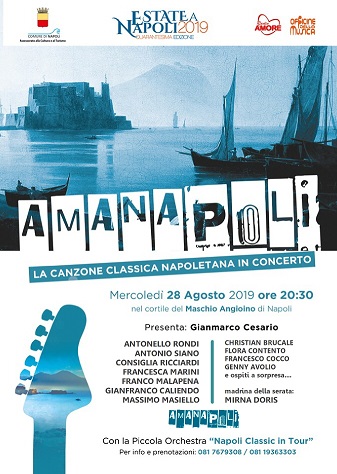 28 Agosto 2019 - AmaNapoli. La canzone classica napoletana in concerto - Napoli