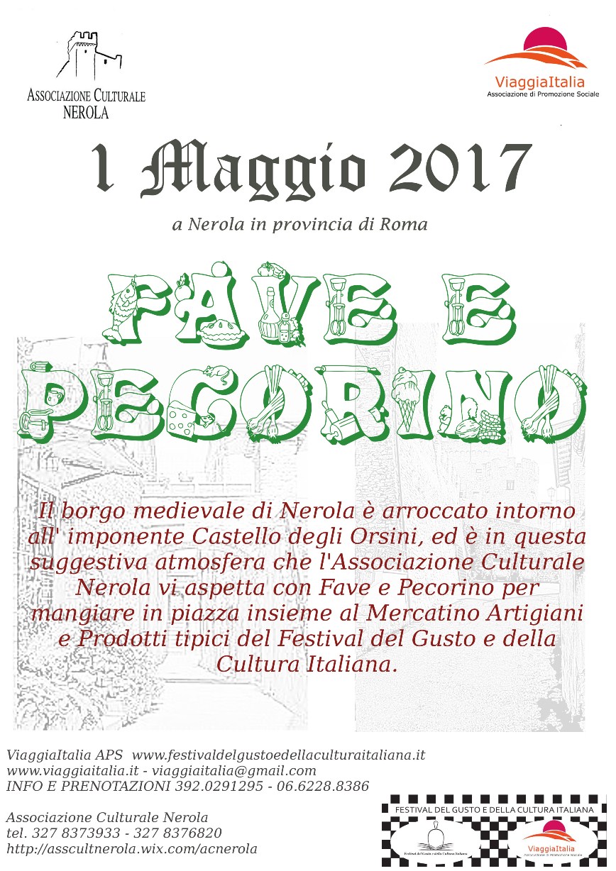 Fave e pecorino a Nerola