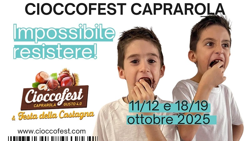 CioccoFest e Festa della Castagna Caprarola Ottobre 2025