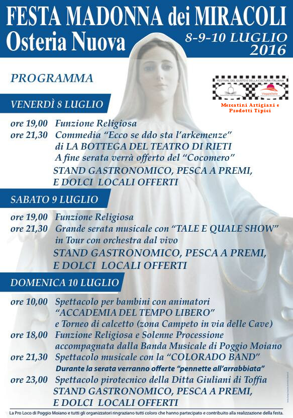 Festa della Madonna dei Miracoli